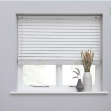 2 for 1 Offer - 2 x Habitat 25mm Faux Wooden Venetian Blind - White - 90 x 160cm for sale  Shipping to South Africa