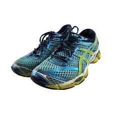 Zapatos para correr Asics Gel-Cumulus 16 para mujer 8,5 atléticos azul verde corredores, usado segunda mano  Embacar hacia Argentina