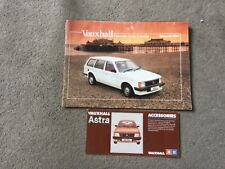 Vauxhall chevette astra for sale  WEYMOUTH