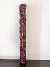 Maori carved tekoteko for sale  Shipping to Ireland