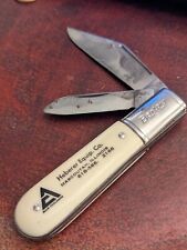 Vintage Herberer Equip Co - Illinois - Advertising Pocket Knife Barlow Colonial for sale  Shipping to South Africa
