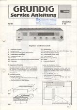 Grundig service manual gebraucht kaufen  Ohmstede