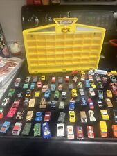 Vitrine de transporte amarela Micro Machines vintage 1989. Lote de 97 + de metal e plástico comprar usado  Enviando para Brazil