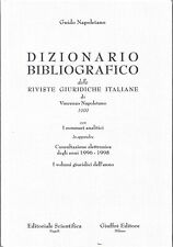 Dizionario bibliografico delle usato  Italia