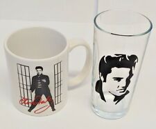Used, Elvis Presley Jailhouse Rock Movie Mug Official Merchandise and Rare Glass L@@K for sale  EBBW VALE
