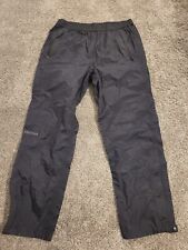 Marmot Rain Pants Waterproof Windproof Hiking Mens Large Black Zip for sale  Shipping to South Africa