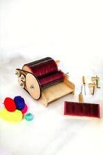 Wooden drum carder for sale  Shipping to Ireland