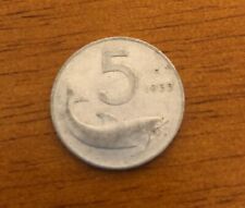 5 1955 moneta lire usato  Napoli