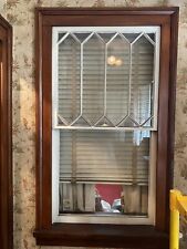1920 ventana de vidrio de plomo usada en el interior del porche segunda mano  Embacar hacia Argentina