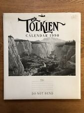 Tolkien calendar 1990. for sale  BRISTOL