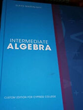 Intermediate algebra custom for sale  Reno