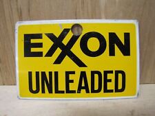 Exxon unleaded sign for sale  Flemington