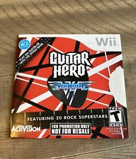 Nintendo WII Guitar Hero Van Halen Promo Disk Rare!! - Van Halen, Blink-182, used for sale  Shipping to South Africa