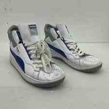 Zapatillas deportivas PUMA blancas azules para hombre talla 12 usadas segunda mano  Embacar hacia Argentina