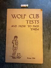 Wolf cub tests for sale  WALSALL