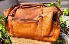 VTG Distressed BELTING LEATHER Hartmann Duffel/Weekender CarryOn for sale  Shipping to South Africa