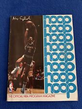 1981-82 Hoop Club Directory NUEVA CAMISETA NETS+DENVER NUGGETS Programa de Baloncesto segunda mano  Embacar hacia Argentina