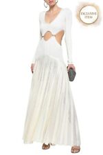 Used, RRP €2543 ROBERTO CAVALLI Knitted Evening Dress IT42 US6 UK10 M Cut Out Ring for sale  Shipping to South Africa