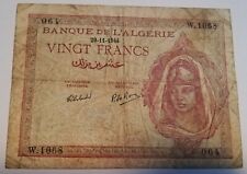 Billet banque algérie d'occasion  Sévérac-le-Château