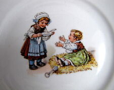 Antique porcelain plate d'occasion  Expédié en Belgium