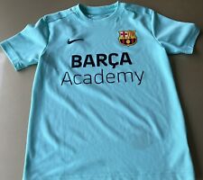 Camiseta Nike Dri-Fit Soccer FC Barcelona Barca Academy Juvenil Azul Medio segunda mano  Embacar hacia Argentina