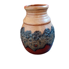 Rustic brown vase for sale  WELLINGBOROUGH