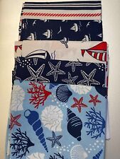 Fat quarters seaside for sale  SHEERNESS