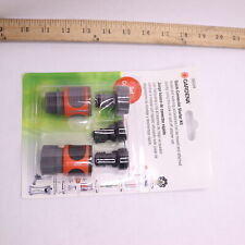 (5-Pk) Gardena Quick Connector Starter Set Plastic For 5/8" or 1/2" Garden Hose for sale  Shipping to South Africa
