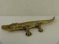 Brass crocodile alligator for sale  SHEFFIELD