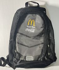 Mochila McDonald's Coca Cola Millan Petro Organization ajustável 22 x 14 preta comprar usado  Enviando para Brazil