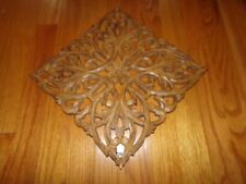 carved wall hanging wood for sale  Manchester