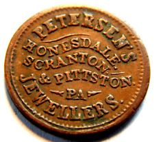 1863 PA CWSC FULD PA464A-1A R4 PETERSEN'S JEWELLERS HONESDALE SCRANTON PITTSTOWN segunda mano  Embacar hacia Argentina