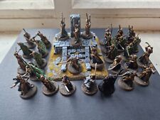 Lotr warhammer painted for sale  SEAFORD