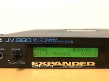 Módulo sintetizador de som Roland JV-880 sintetizador em rack em funcionamento comprar usado  Enviando para Brazil