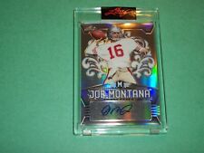 Cartão de futebol americano Joe Montana autografado 2020 Leaf Metal /50 San Francisco 49ers Chiefs!!! comprar usado  Enviando para Brazil