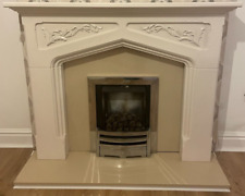 Beige fireplace surround for sale  LIVERPOOL