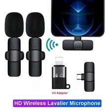 Microfone de lapela portátil gravação de áudio e vídeo microfone de lapela microfone sem fio, usado comprar usado  Enviando para Brazil