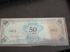 Fifty lire allied usato  Firenze