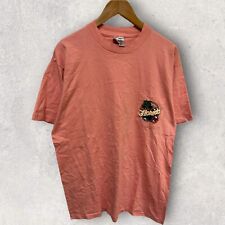 Camiseta Vintage Florida Ponto Único Bolso Gráfico Rosa Coral Compatível com Tamanho Grande comprar usado  Enviando para Brazil