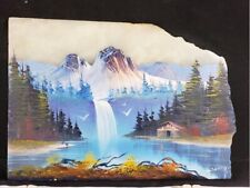 Oil painting mountain for sale  Salem