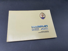 Maserati 222 422 usato  Italia