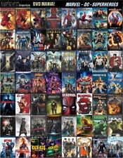 Lote de DVD Mania Elige tus Películas Marvel DC Ciencia ficción Héroes Acción Envío Combinado segunda mano  Embacar hacia Mexico