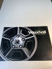 Vauxhall range brochure for sale  NEWCASTLE UPON TYNE