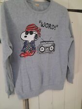 Snoopy word grey for sale  CHELMSFORD