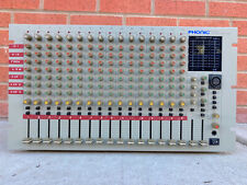 Mezclador de rack de 16 canales Phonic PMX 1600A vintage raro, usado segunda mano  Embacar hacia Argentina