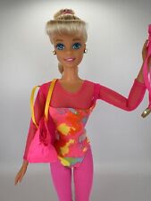 Barbie articulada gimnasta Mattel 1994 con accesorios #12127 segunda mano  Embacar hacia Mexico