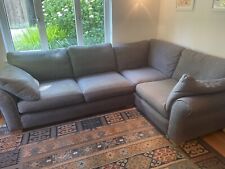 Blue corner sofa for sale  TRURO