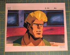 Street Fighter: production animation cel Guile for sale  Shipping to South Africa