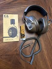 NOS Koss Vintage K 6 fones de ouvido estéreo década de 1970 marrom toca-discos audiófilo etc, usado comprar usado  Enviando para Brazil