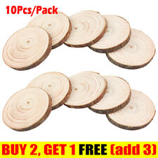 Wood slices 10pcs for sale  Shipping to Ireland